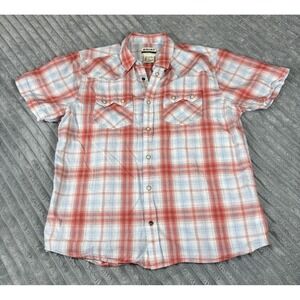 Ariat Men's Large Harter Retro SS Peral Snap Western button Shirt